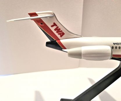 TWA Boeing 717-200 Model Tail